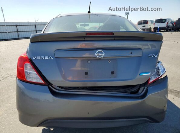 3N1CN7AP1GL807971 2016 NISSAN VERSA Charcoal Вид ззаду