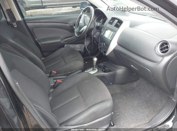 3N1CN7AP1GL860072 2016 NISSAN VERSA Black Սալոնի դիմացի տեսք