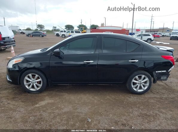 3N1CN7AP1GL860072 2016 NISSAN VERSA Black Սալոնի 360 աստիճան տեսք