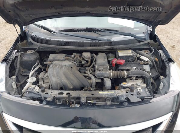 3N1CN7AP1GL860072 2016 NISSAN VERSA Black Հետևի տեսք