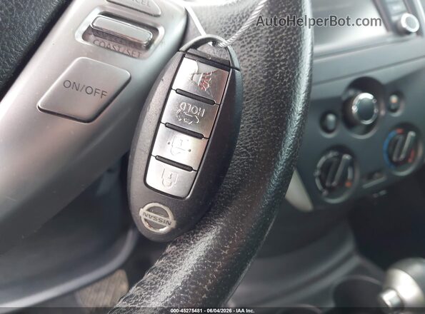 3N1CN7AP1GL860072 2016 NISSAN VERSA Black Առջևի վահանակի տեսք