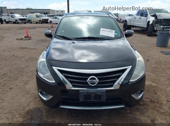 3N1CN7AP1GL860072 2016 NISSAN VERSA Black Սարքավորումների վահանակի տեսք