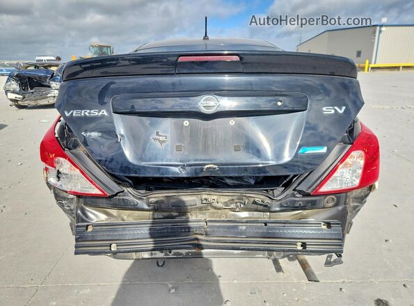 3N1CN7AP1GL899745 2016 NISSAN VERSA Black Հետևի տեսք