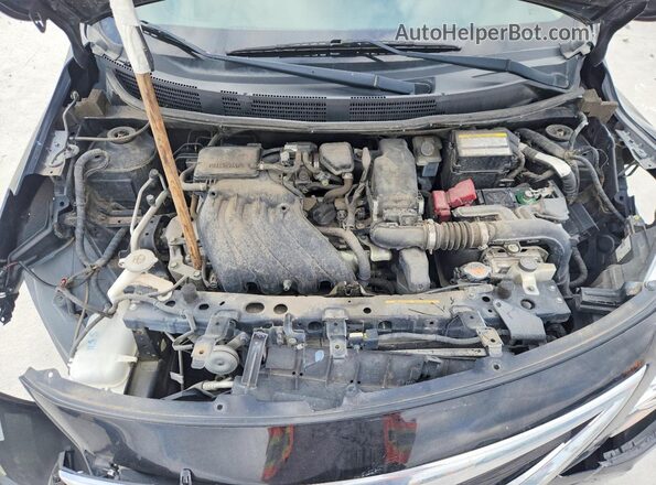 3N1CN7AP1GL899745 2016 NISSAN VERSA Black Սալոնի հետևի տեսք