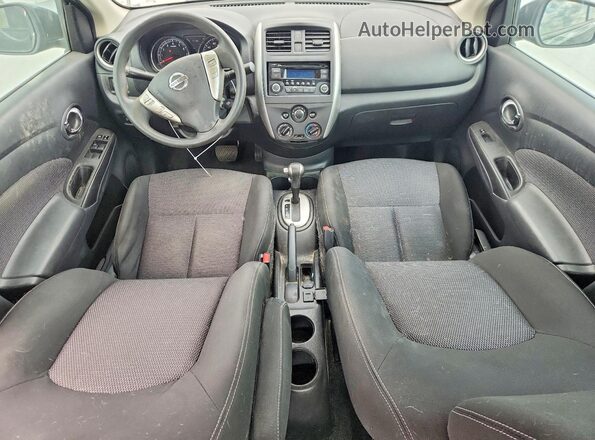 3N1CN7AP1GL899745 2016 NISSAN VERSA Black Առջևի վահանակի տեսք