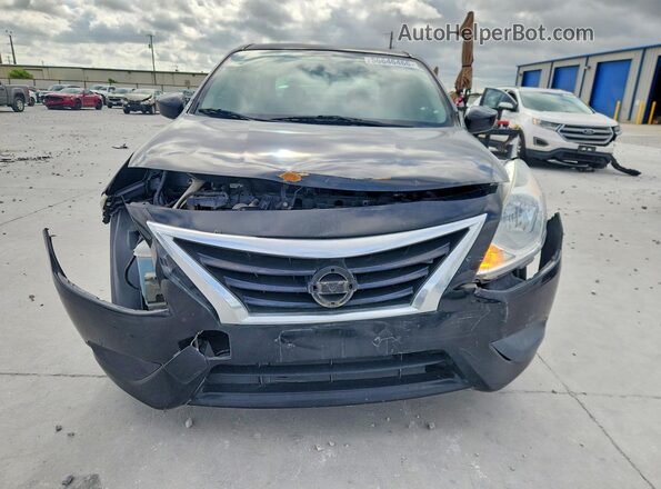 3N1CN7AP1GL899745 2016 NISSAN VERSA Black Դիմացի տեսք