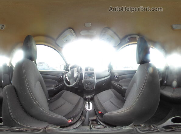 3N1CN7AP1GL899745 2016 NISSAN VERSA Black Սալոնի 360 աստիճան տեսք