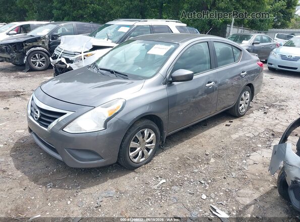 3N1CN7AP2GL838601 2016 NISSAN VERSA Серый Передняя левая четверть