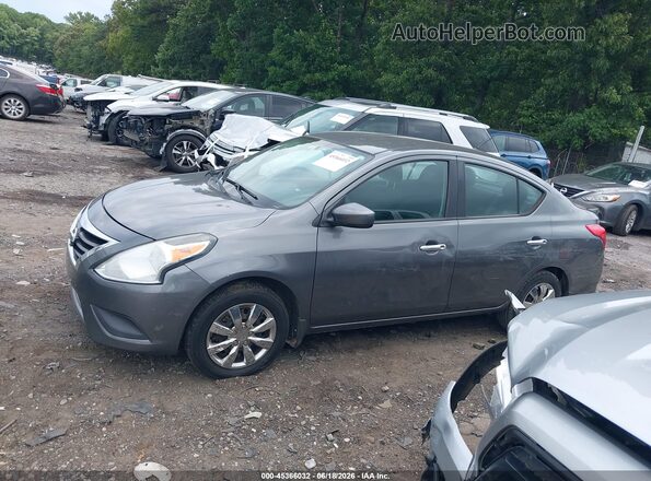 3N1CN7AP2GL838601 2016 NISSAN VERSA Серый Панорамный вид салона 360°