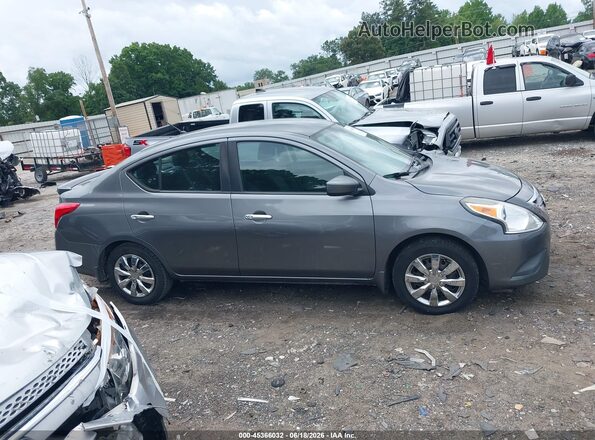 3N1CN7AP2GL838601 2016 NISSAN VERSA Серый Вид задней части салона