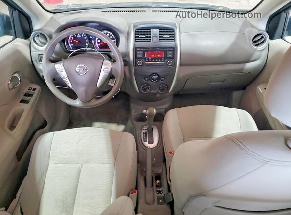 3N1CN7AP2GL839862 2016 NISSAN VERSA Blue წინა პანელის ხედი