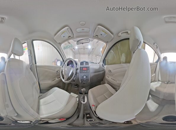 3N1CN7AP2GL839862 2016 NISSAN VERSA Blue VIN კოდის სტიკერის ხედი