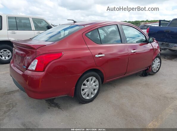 3N1CN7AP2GL873994 2016 NISSAN VERSA Red Հետևի աջ