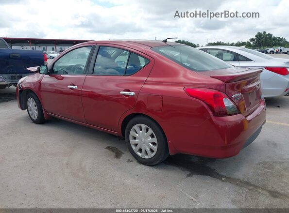 3N1CN7AP2GL873994 2016 NISSAN VERSA Red Հետևի ձախ