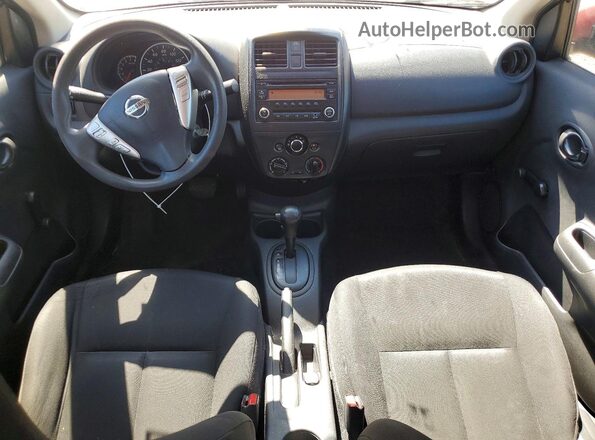 3N1CN7AP2GL880542 2016 NISSAN VERSA Burgundy წინა პანელის ხედი