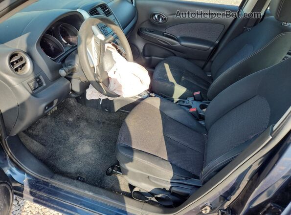 3N1CN7AP2GL886275 2016 NISSAN VERSA Blue Widok wnętrza z przodu