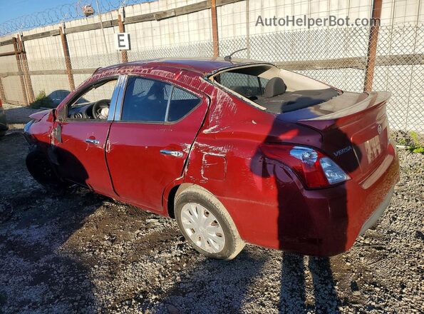 3N1CN7AP2GL895686 2016 NISSAN VERSA Red უკანა მარცხენა