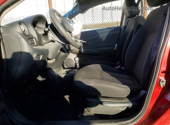 3N1CN7AP2GL895686 2016 NISSAN VERSA Red წინა სალონის ხედი