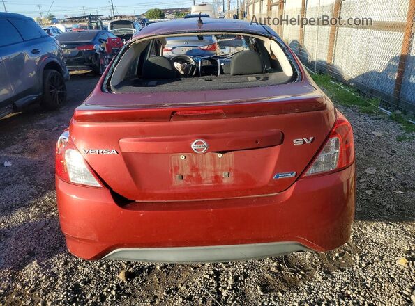 3N1CN7AP2GL895686 2016 NISSAN VERSA Red უკანა ხედი