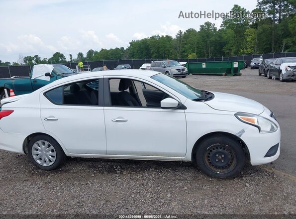 3N1CN7AP2GL900837 2016 NISSAN VERSA White უკანა სალონის ხედი