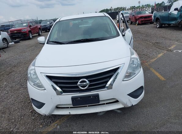 3N1CN7AP2GL900837 2016 NISSAN VERSA White ხელსაწყოთა პანელის ხედი