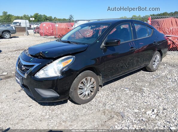 3N1CN7AP2GL912177 2016 NISSAN VERSA Black Front left
