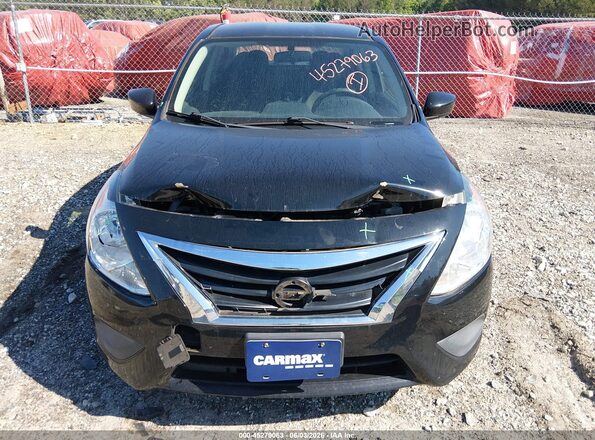 3N1CN7AP2GL912177 2016 NISSAN VERSA Black Instrument cluster view