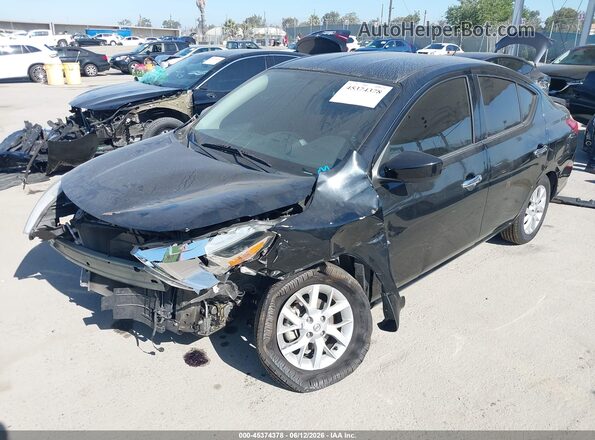 3N1CN7AP2HL822853 2017 NISSAN VERSA Black Przód lewy