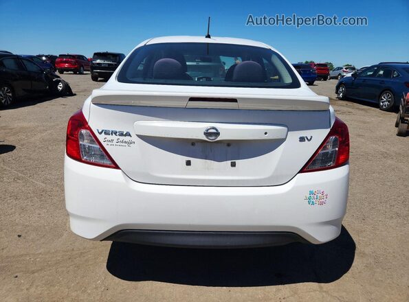 3N1CN7AP2HL844075 2017 NISSAN VERSA White Widok z tyłu