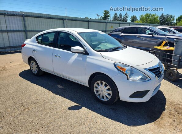 3N1CN7AP2HL844075 2017 NISSAN VERSA White Przód prawy