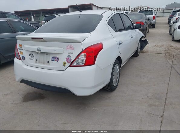 3N1CN7AP2JL879267 2018 NISSAN VERSA White Հետևի աջ