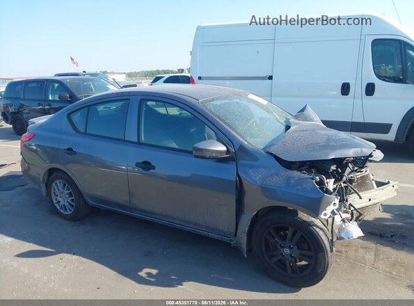 3N1CN7AP2KL818115 2019 NISSAN VERSA Gray Vista interior trasera