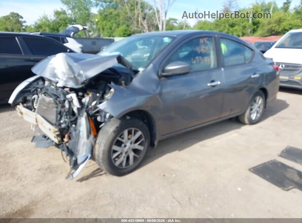 3N1CN7AP2KL829101 2019 NISSAN VERSA Gray Передня ліва чверть