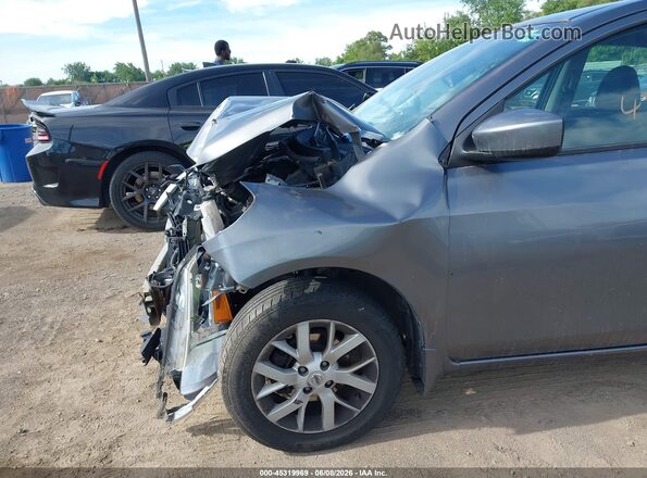 3N1CN7AP2KL829101 2019 NISSAN VERSA Gray Вид спереду