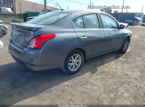 3N1CN7AP2KL829101 2019 NISSAN VERSA Gray Задня права чверть