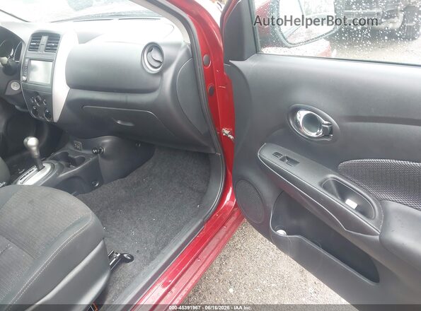 3N1CN7AP2KL856170 2019 NISSAN VERSA Красный Вид салона спереди