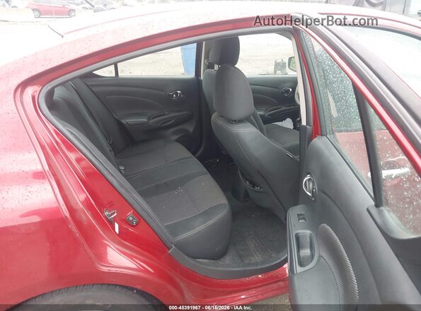 3N1CN7AP2KL856170 2019 NISSAN VERSA Красный Вид наклейки с VIN-кодом
