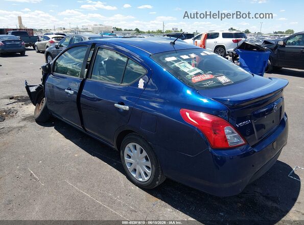 3N1CN7AP2KL859666 2019 NISSAN VERSA Blue უკანა მარცხენა