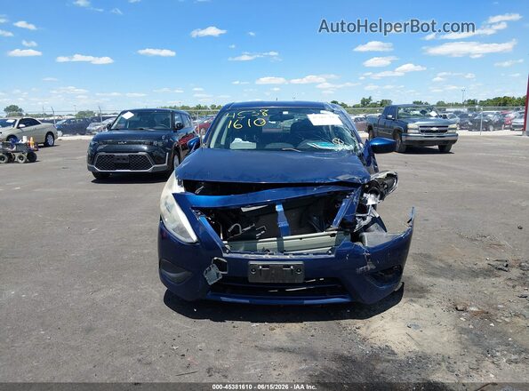 3N1CN7AP2KL859666 2019 NISSAN VERSA Blue წინა ხედი
