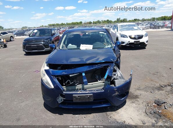 3N1CN7AP2KL859666 2019 NISSAN VERSA Blue უკანა სალონის ხედი