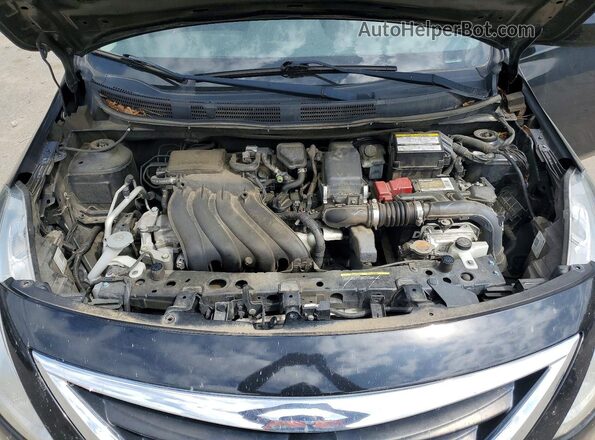 3N1CN7AP2KL877553 2019 NISSAN VERSA Black Vista interior trasera