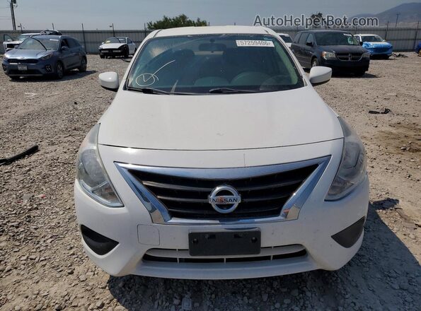 3N1CN7AP2KL881084 2019 NISSAN VERSA White წინა ხედი