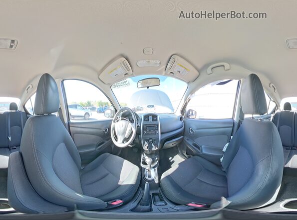 3N1CN7AP3GL840695 2016 NISSAN VERSA Gray VIN კოდის სტიკერის ხედი