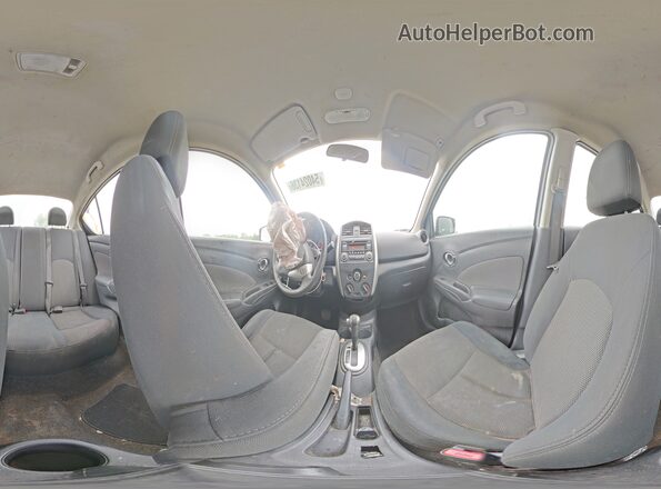3N1CN7AP3GL852068 2016 NISSAN VERSA Silver Widok naklejki z numerem VIN
