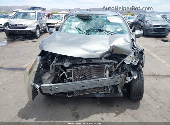 3N1CN7AP3GL878296 2016 NISSAN VERSA Gray Widok z przodu