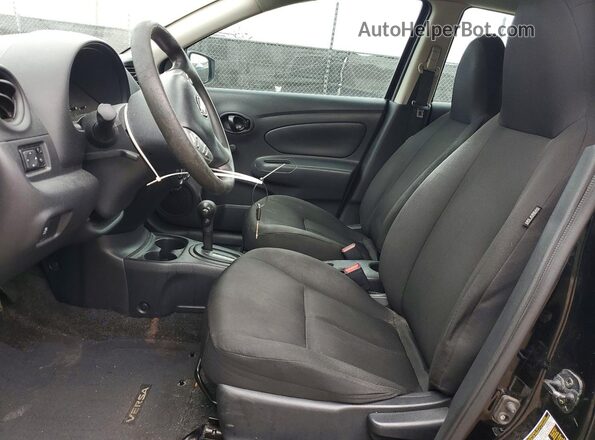 3N1CN7AP3GL881666 2016 NISSAN VERSA Black Սալոնի դիմացի տեսք