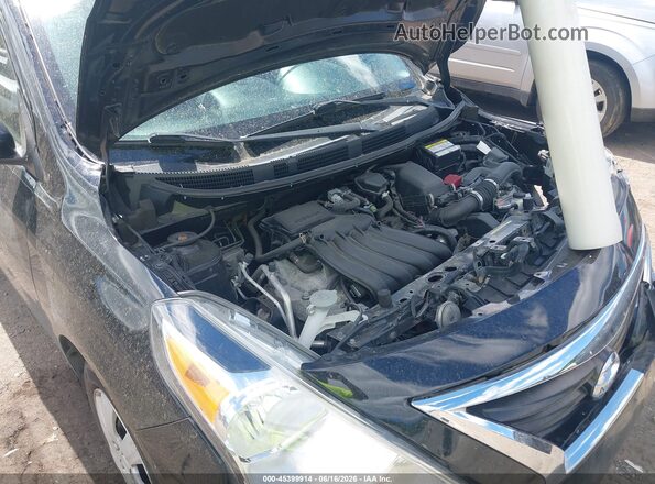 3N1CN7AP3HL815202 2017 NISSAN VERSA Black Widok z tyłu