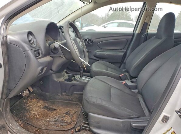 3N1CN7AP3HL879675 2017 NISSAN VERSA Silver წინა სალონის ხედი