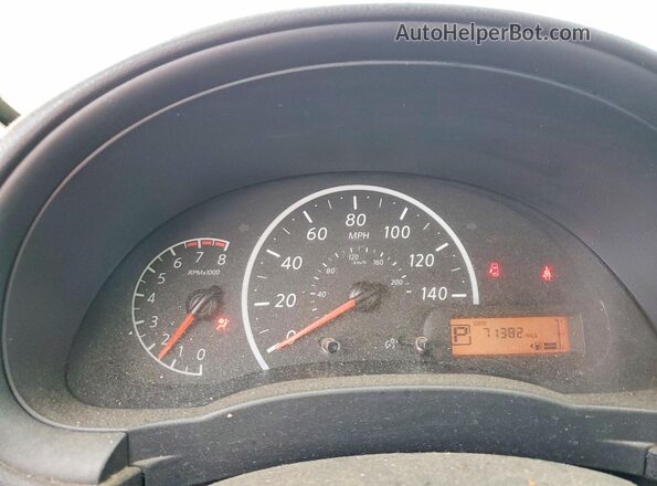 3N1CN7AP3HL879675 2017 NISSAN VERSA Silver ხელსაწყოთა პანელის ხედი