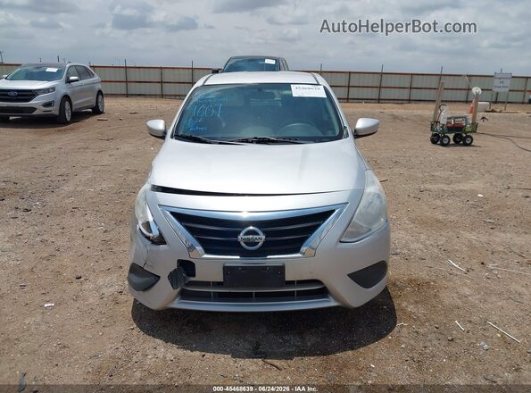3N1CN7AP3HL904607 2017 NISSAN VERSA Silver Widok zestawu wskaźników